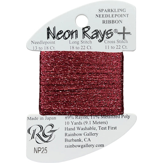 Rainbow Gallery Neon Rays Plus - 025 Brick Red