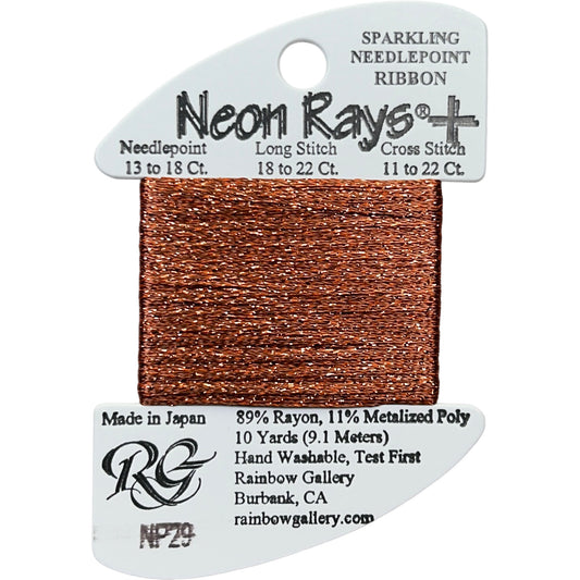 Rainbow Gallery Neon Rays Plus - 029 Rust