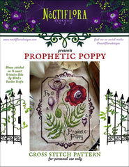 Noctiflora Designs Prophetic Poppy Cross Stitch Pattern