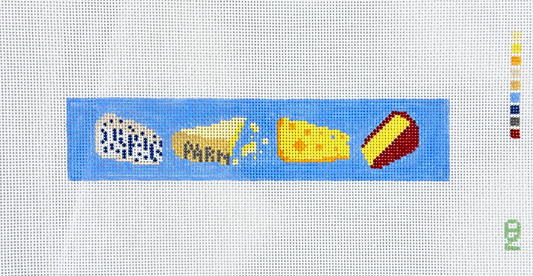 Oz Needle and Thread Cheese Fob Needlepoint Canvas