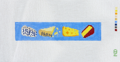 Oz Needle and Thread Cheese Fob Needlepoint Canvas