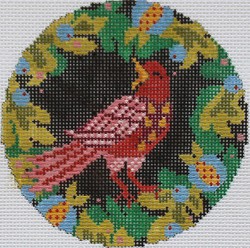 PLD Designs Abigail Cecile 12 Days of Christmas Calling Birds Needlepoint Canvas