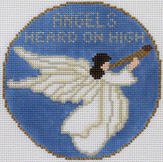 PLD Designs Sandy Utain Angels Heard On High Needlepoint Canvas