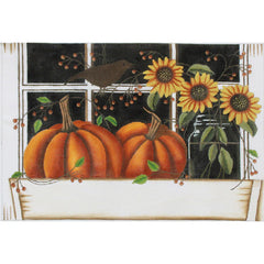 PLD Designs Dianna Swartz Harvest Window Box Needlepoint Canvas