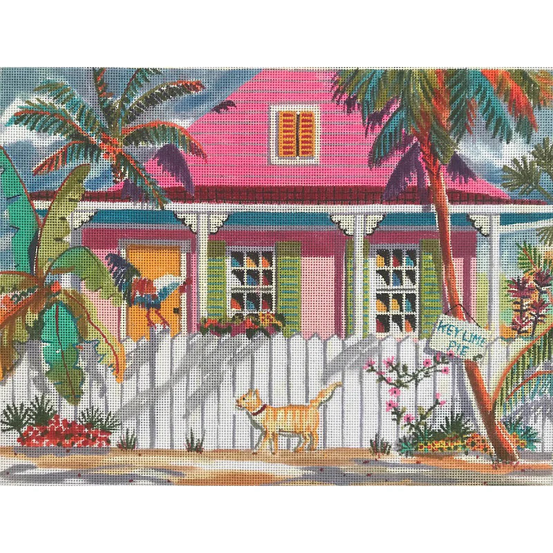 PLD Designs Ellen Negley Key West Characters Needlepoint Canvas