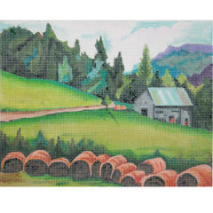 PLD Designs Fall Harvest Needlepoint Canvas