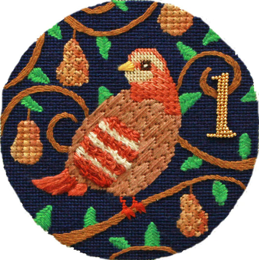 PLD Designs Florence Partridge Needlepoint Canvas