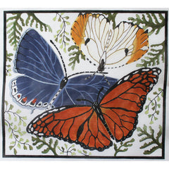 PLD Designs Julie Thompson Monarch Butterflies Needlepoint Canvas