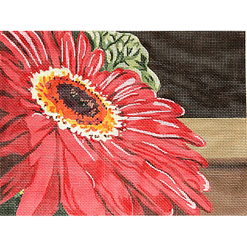 PLD Designs KaMaLa by Lanza Verbena Daisy Needlepoint Canvas