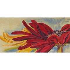 PLD Designs Karen Dukes Crimson Daisies Needlepoint Canvas