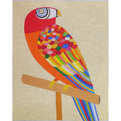 PLD Designs Melanie Mikecz Parrot Needlepoint Canvas