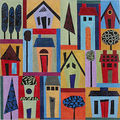 PLD Designs Sandi Garris It Takes A Village Needlepoint Canvas