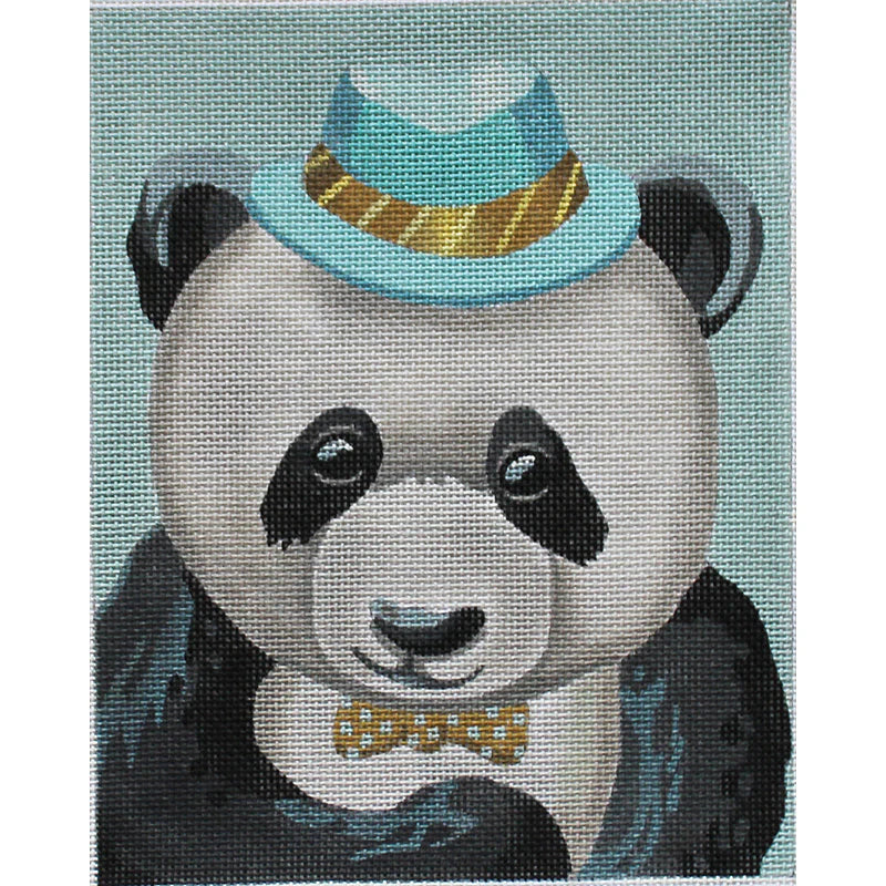 PLD Designs Steve Haskamp Panda Needlepoint Canvas