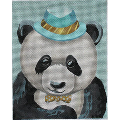 PLD Designs Steve Haskamp Panda Needlepoint Canvas
