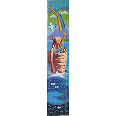 PLD Designs Steven Klein Noah's Ark Mezuzah Needlepoint Canvas