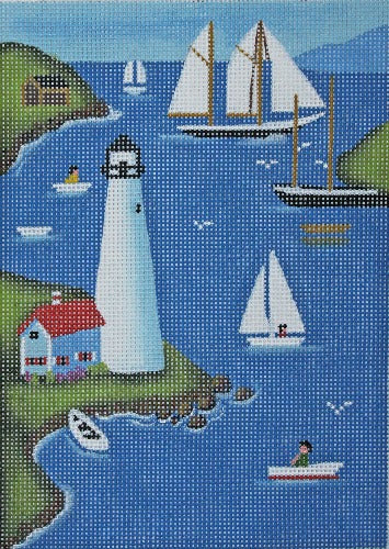 PLD Designs Steven Klein Total Lighthouse Needlepoint Canvas