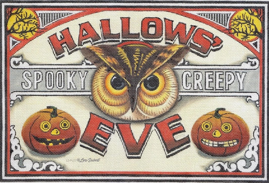 Painted Pony Designs Lori Siebert Hallow's Eve Needlepoint Canvas