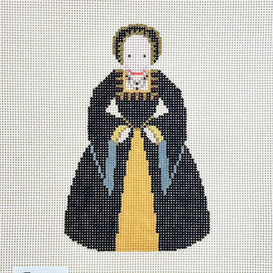 Painted Pony Designs Petei Royals: Ann Boleyn Needlepoint Canvas