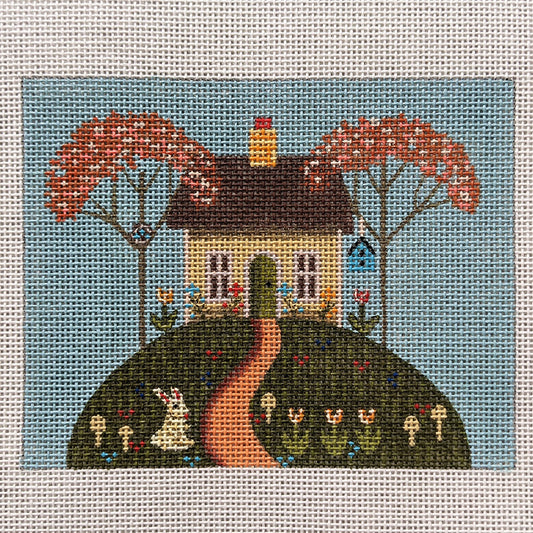 Painted Pony Designs Mary E Charles Sweet Summer Square Needlepoint Canvas