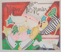 Painted Pony Designs LoriLynn Simms The More The Merrier Needlepoint Canvas