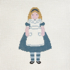 Painted Pony Petei Alice in Wonderland: Alice Needlepoint Canvas