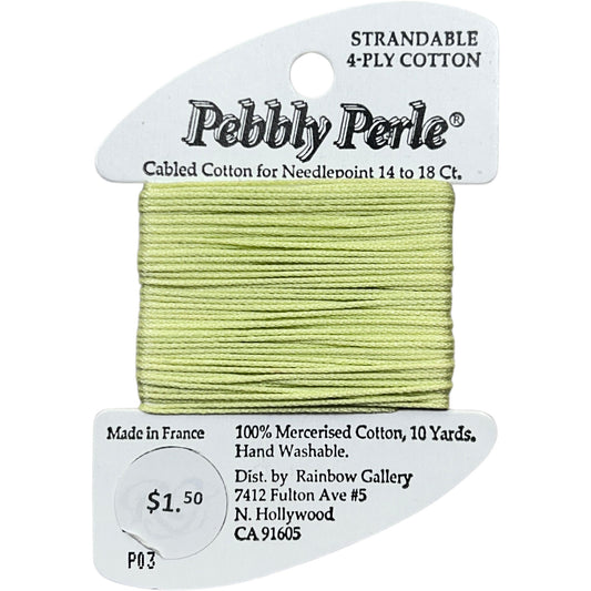 Rainbow Gallery Pebbly Perle - 003 Light Green