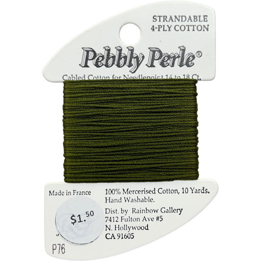 Rainbow Gallery Pebbly Perle - 76 Dark Olive