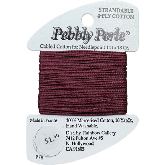 Rainbow Gallery Pebbly Perle - 78 Dk Antq Rose