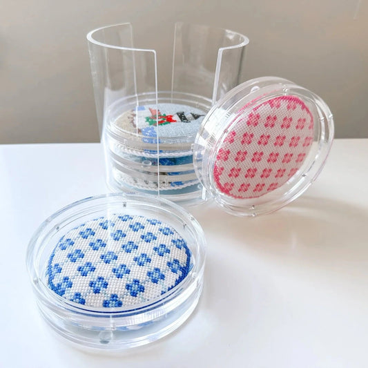 Penny Linn Acrylic Coaster Set - 4 inch Round