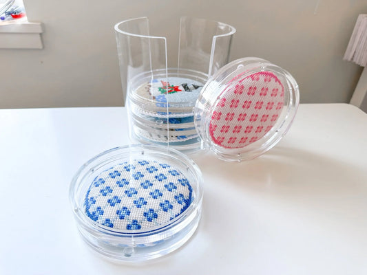 Penny Linn Acrylic Coaster Set - 4 inch Round