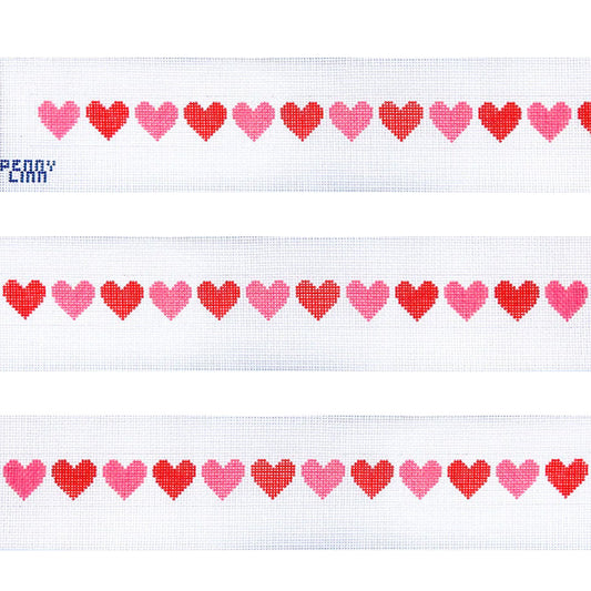 Penny Linn Grant Point Designs Heart Belt Needlepoint Canvas