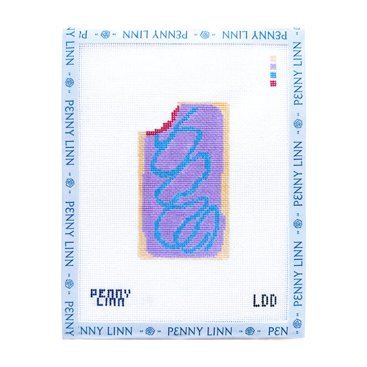 Penny Linn Lazy Doodle Designs Wildberry Breakfast Tart Needlepoint Canvas