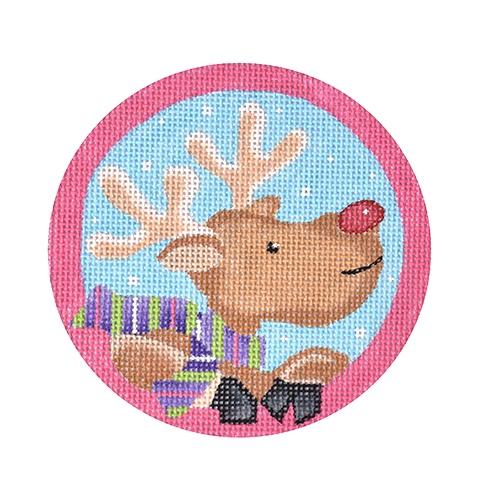 Pepperberry Designs Rudolph Needlepoint Canvas