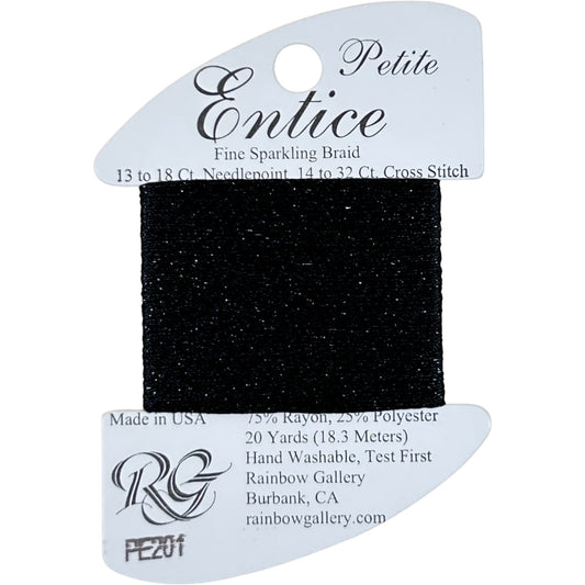 Rainbow Gallery Entice Petite - 201 Jet Black