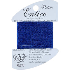 Rainbow Gallery Entice Petite - 213 Sapphire