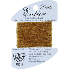 Rainbow Gallery Entice Petite - 215 Grecian Gold