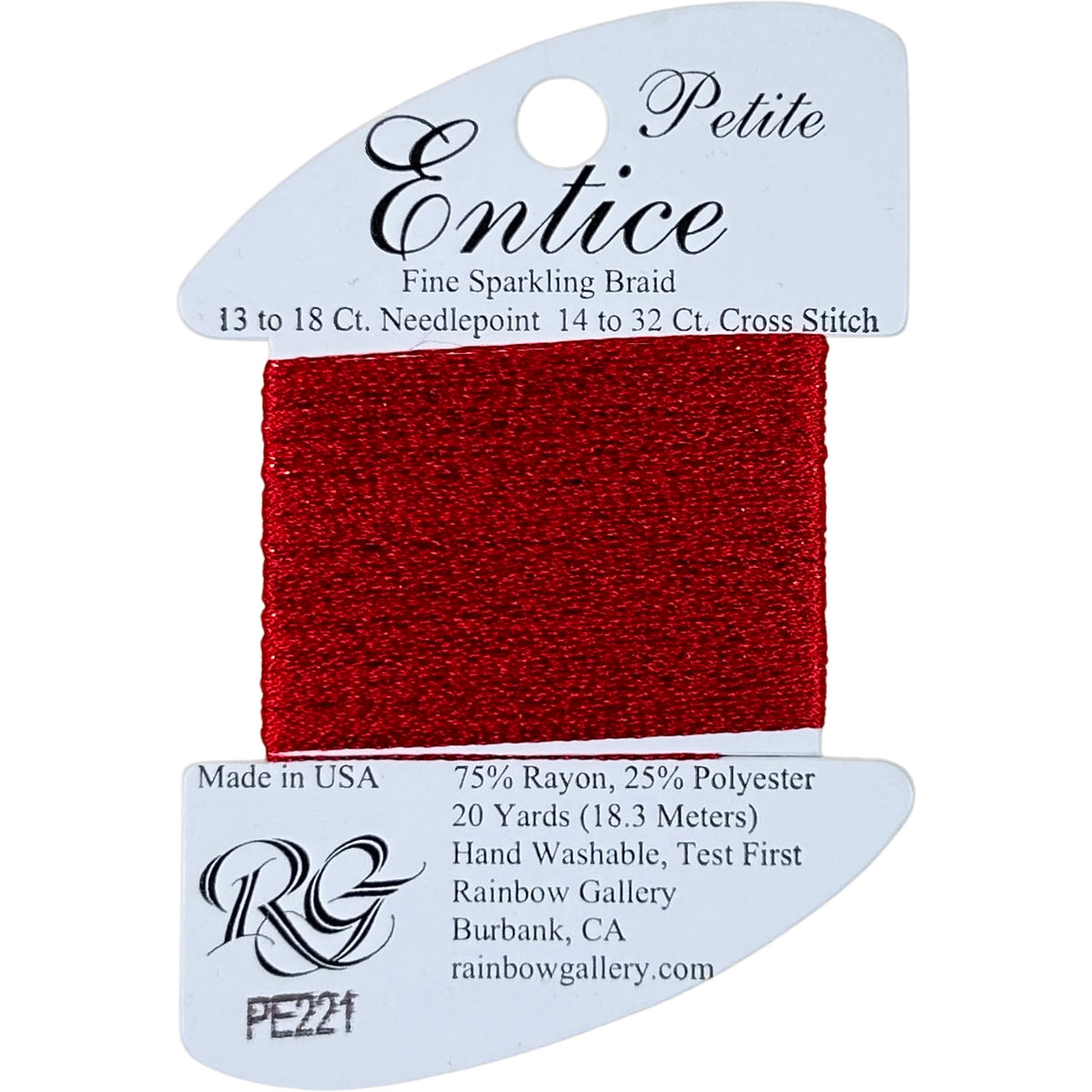 Rainbow Gallery Entice Petite - 221 Strawberry