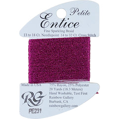 Rainbow Gallery Entice Petite - 231 Dark Raspberry