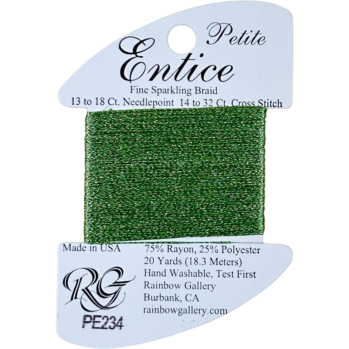Rainbow Gallery Entice Petite - 234 Aspen Green