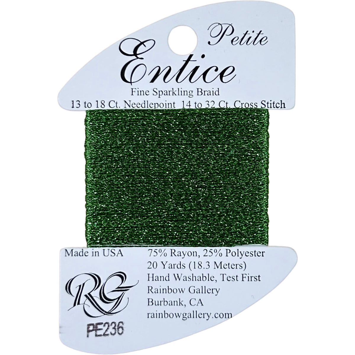 Rainbow Gallery Entice Petite - 236 Grass Green