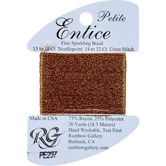 Rainbow Gallery Entice Petite - 237 Amber Gold