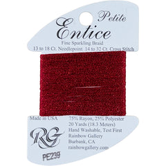 Rainbow Gallery Entice Petite - 239 Tomato
