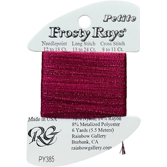 Rainbow Gallery Petite Frosty Rays - 385 Raspberry