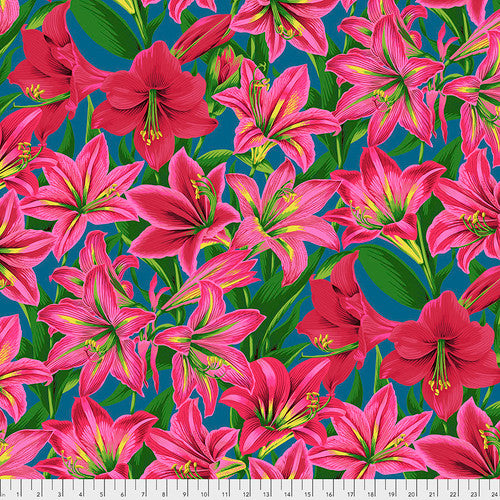 Finishing: Philip Jacobs for Kaffe Fassett Fabric Amaryllis - Red