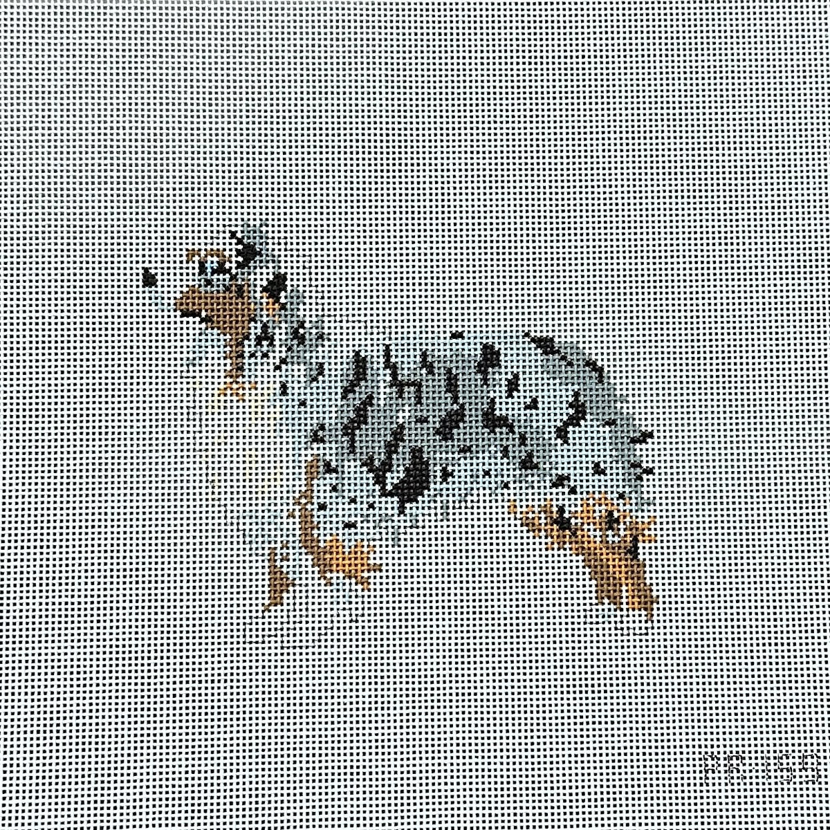 Pip & Roo Australian Shepherd Needlepoint Canvas