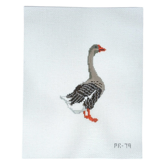Pip & Roo Toulouse Goose Needlepoint Canvas