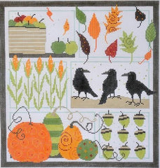 Pippin Studio Autumn Six Needlepoint Canvas