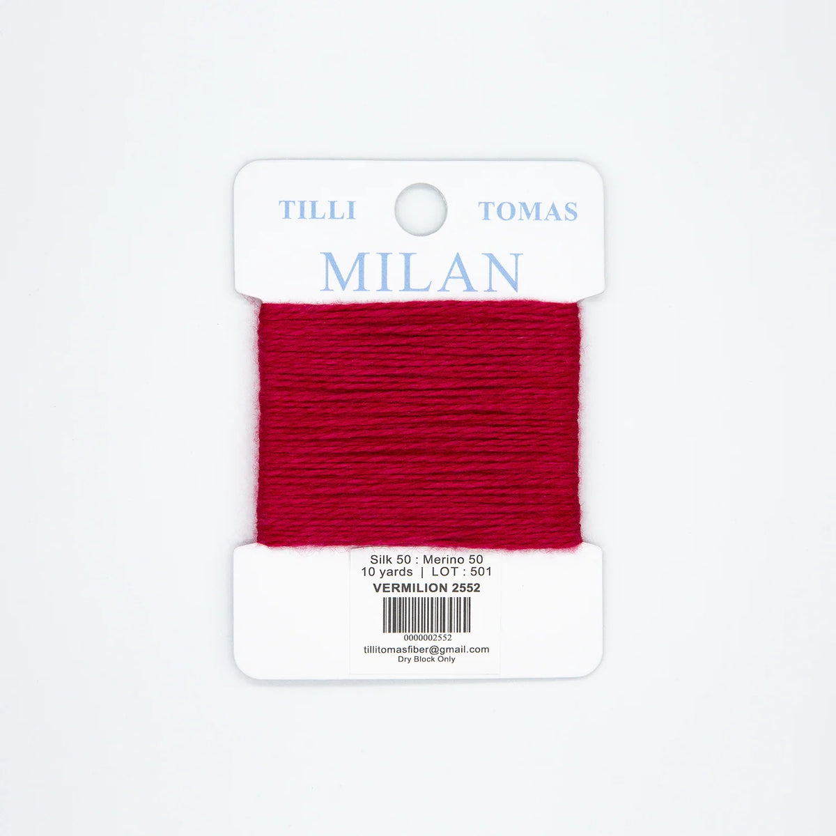 Planet Earth Milan Cards - 2552 Vermilion