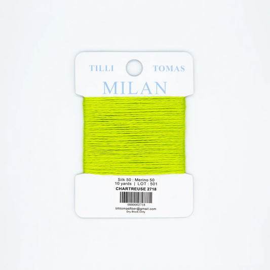 Planet Earth Milan Cards - 2718 Chartreuse