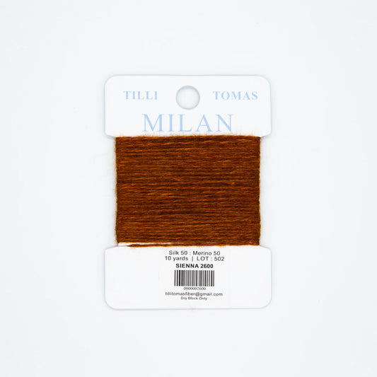 Planet Earth Milan Cards - 2600 Sienna